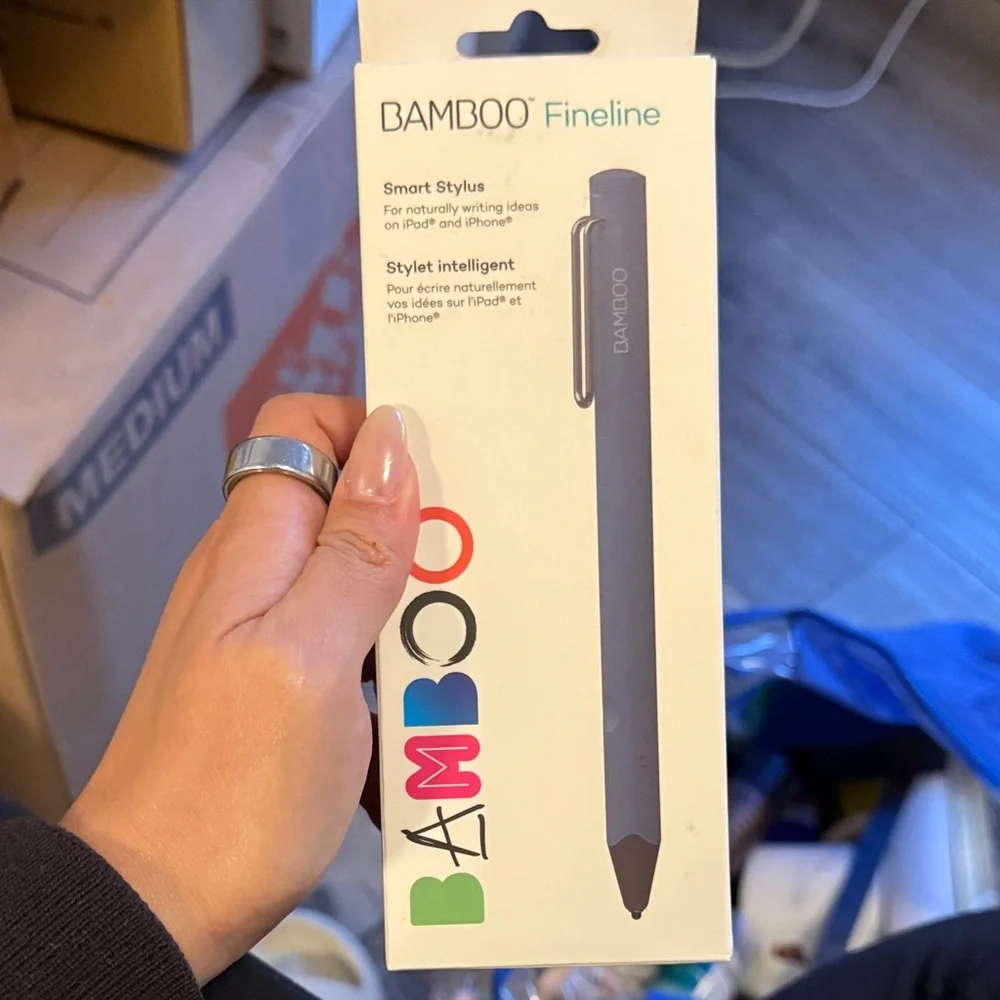 BAMBOO Fineline Stylus - Blue
